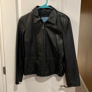 Nine West genuine leather jacket